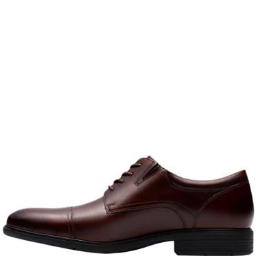 CLARKS MENS SHOE - MAHOGANY